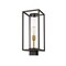 Z-Lite Dunbroch 1 Light Outdoor Post Mount Fixture, Deep Bronze + Outdoor Brass & Clear 584PHMS-DBZ-OBS - alternate 3